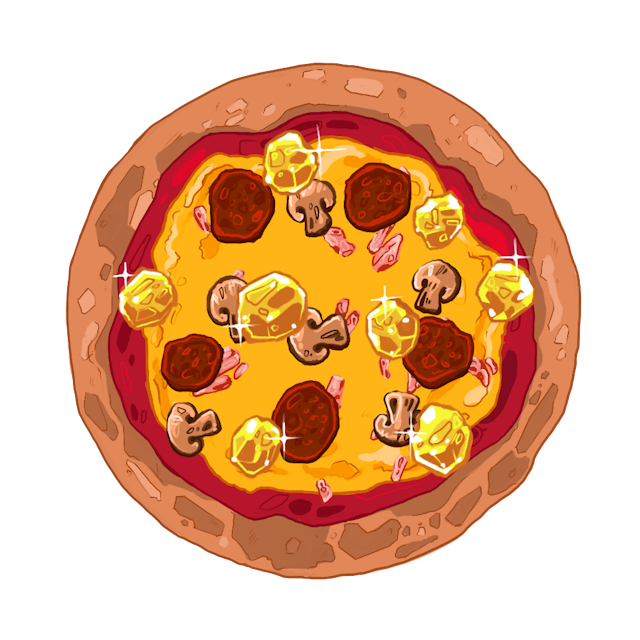 leonardo funky pizza